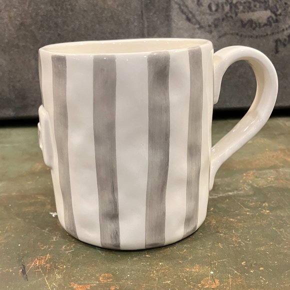 Mud Pie Homebody 16 oz Ceramic Mug - NWT - Picture 3 of 6